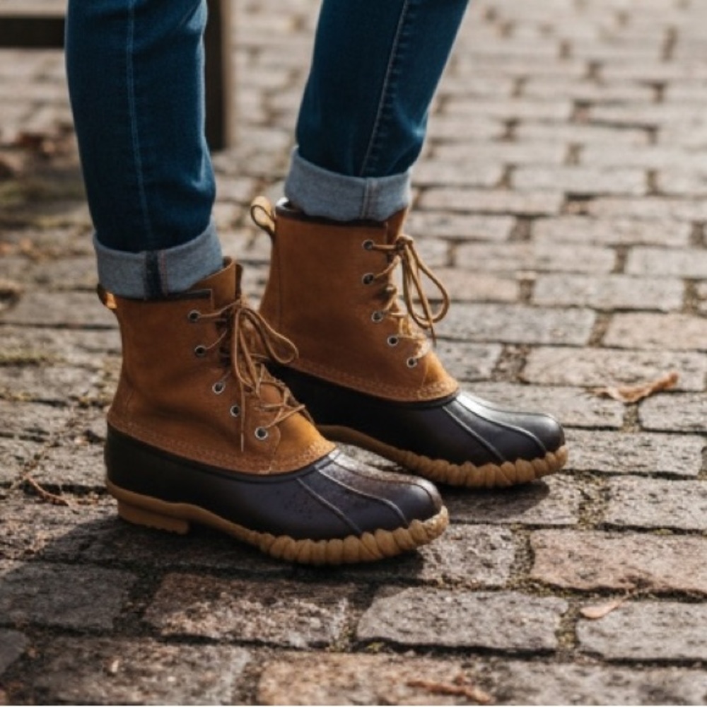 LaCrosse Tan and Black Winter Boots